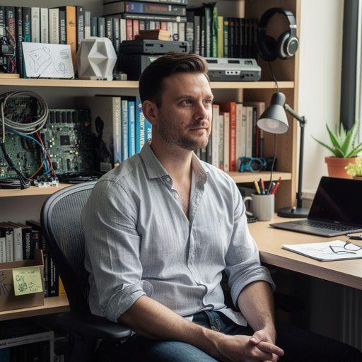 Graphic showing step-by-step integration of automation software designed to improve operational efficiency.